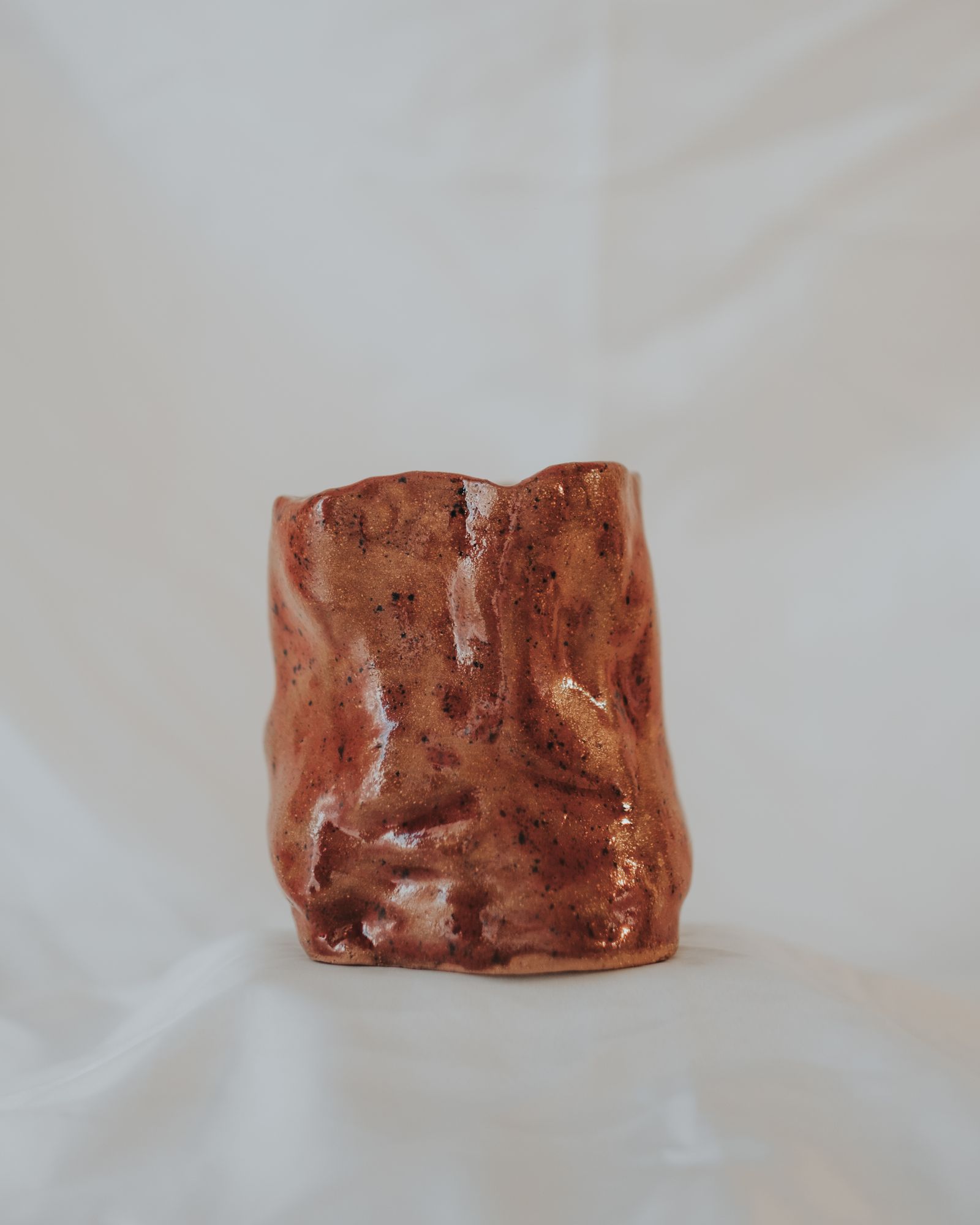 Made, glazed and packed in the studio