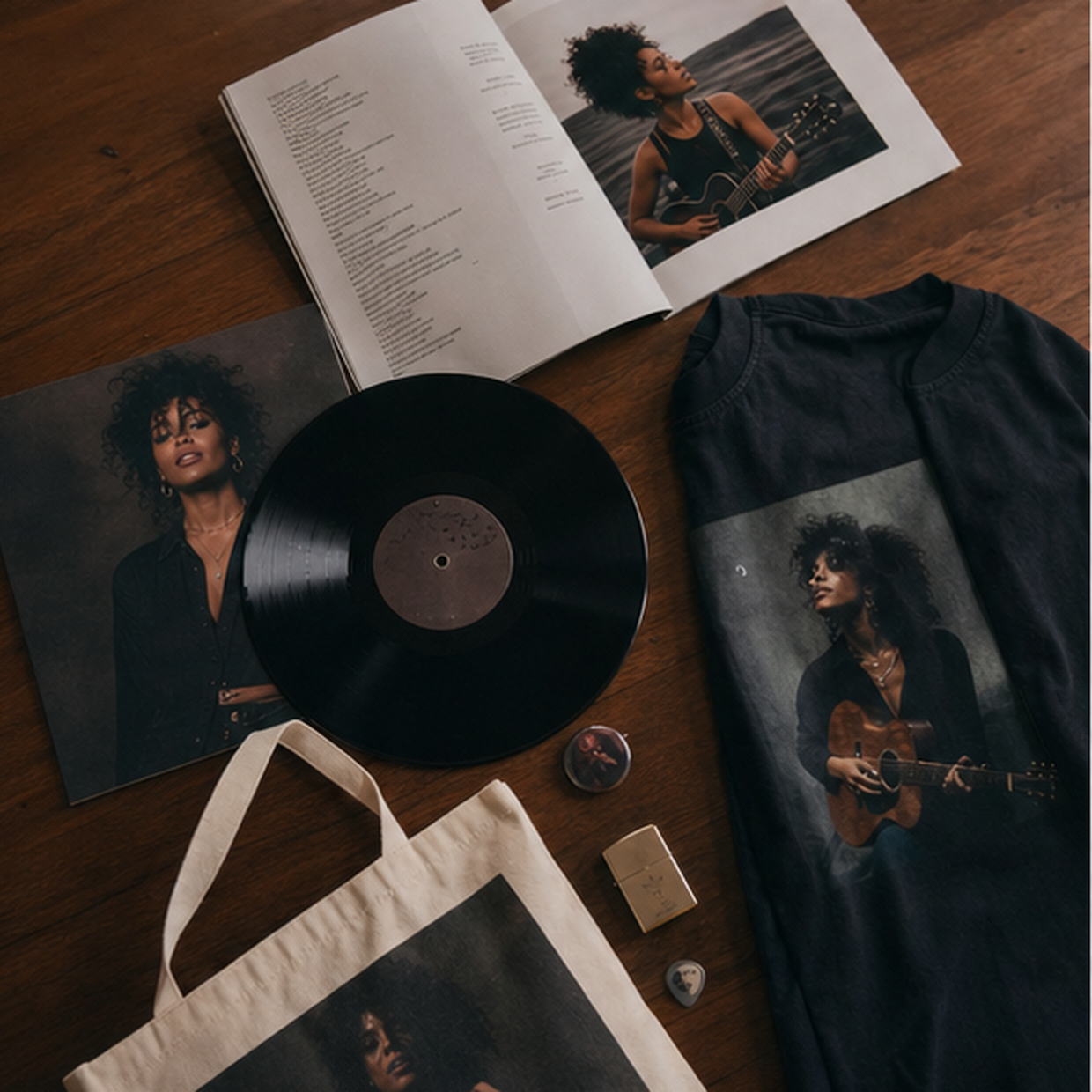Artwork and artist imagery