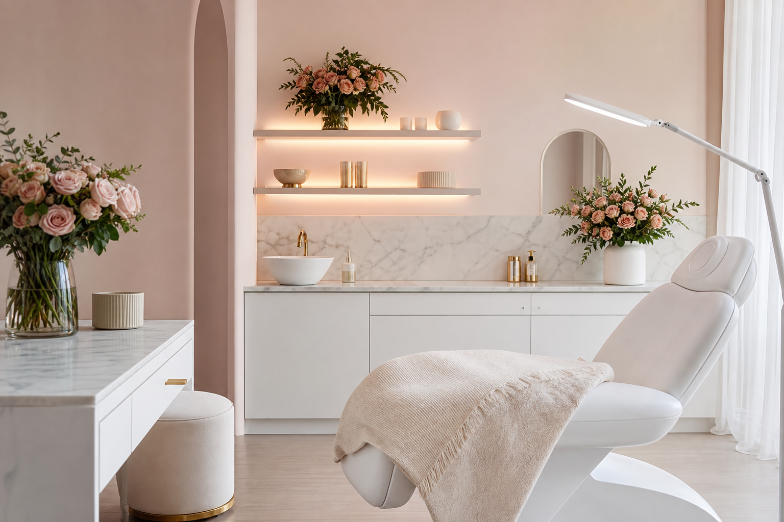 A calm, welcoming treatment space
