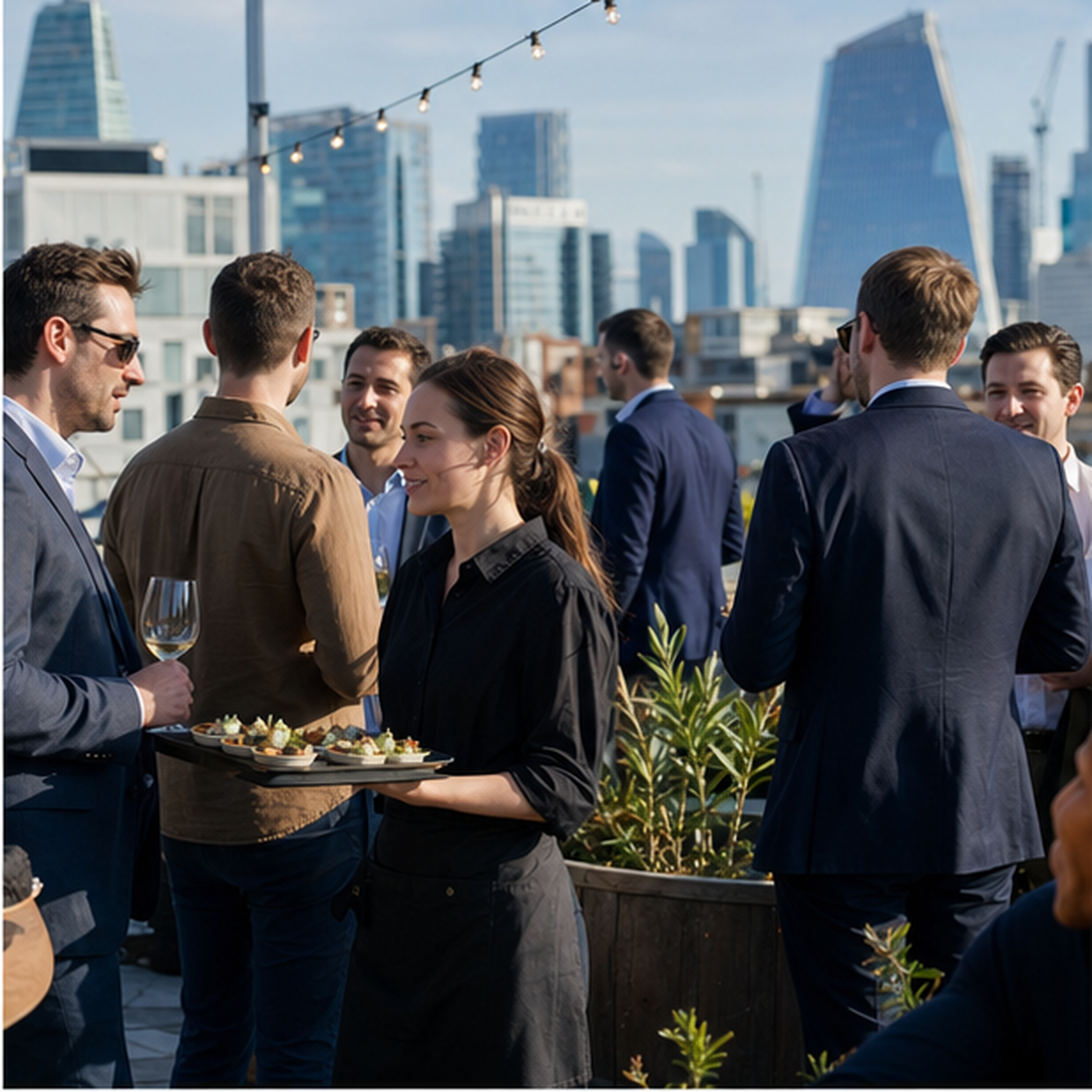 Drinks & canapés · 20–60 guests